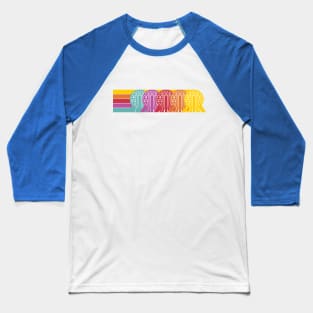 Retro Spaceship Earths Baseball T-Shirt